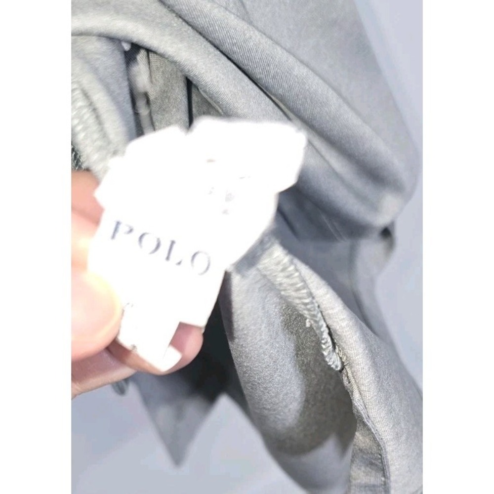 Polo Ralph Lauren Performance Polo Shirt Men XL Gray Golf Moisture Wicking - Picture 6 of 8